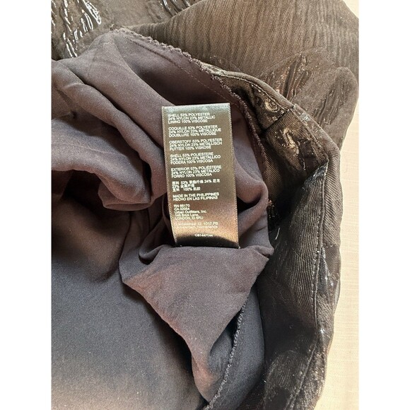 Anthropologie Maeve Black Jacquard Mini Dress Sz 12 New - Picture 10 of 13